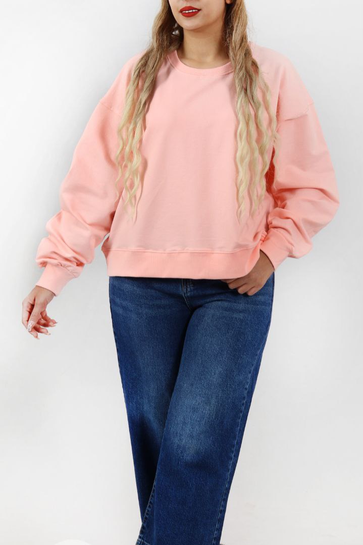 بلوز دورس باکسی سوپر لش دو نخ پنبه اعلا مدل ترند