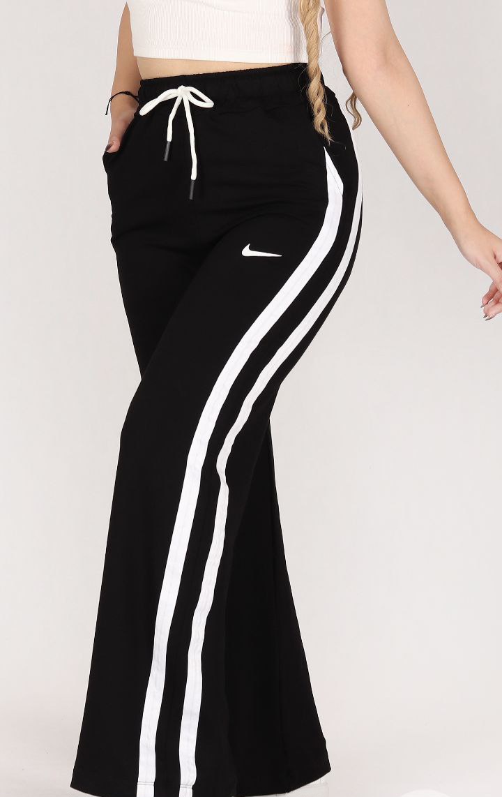 شلوار مشکی نایک بغل نواری گلکسی