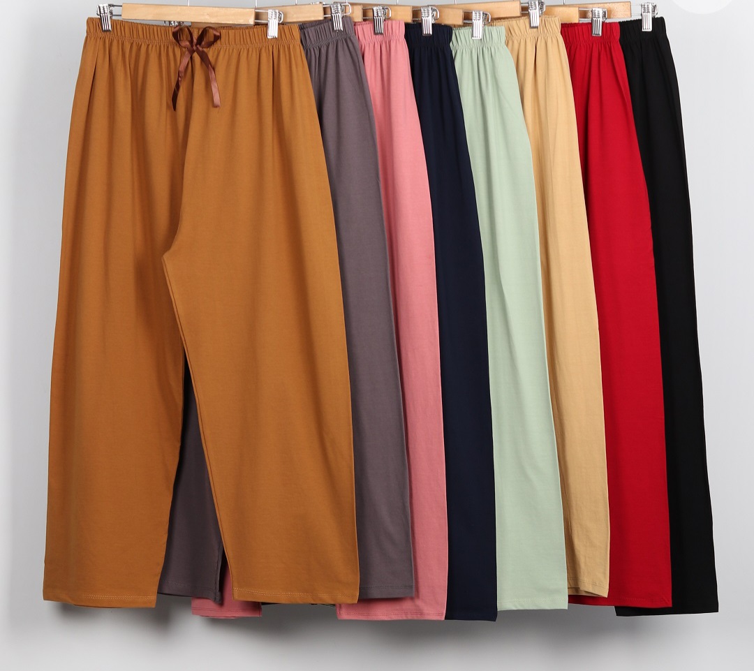 شلوار زنانه سایز بزرگ نخ اعلا با کیفیت