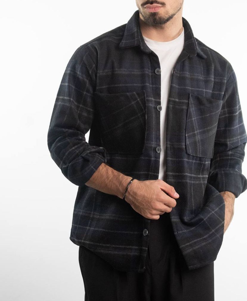 پیراهن پشمی مردانه