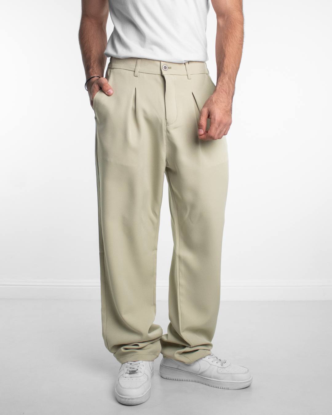 شلوار مردانه مازراتی نیم بگ سدری