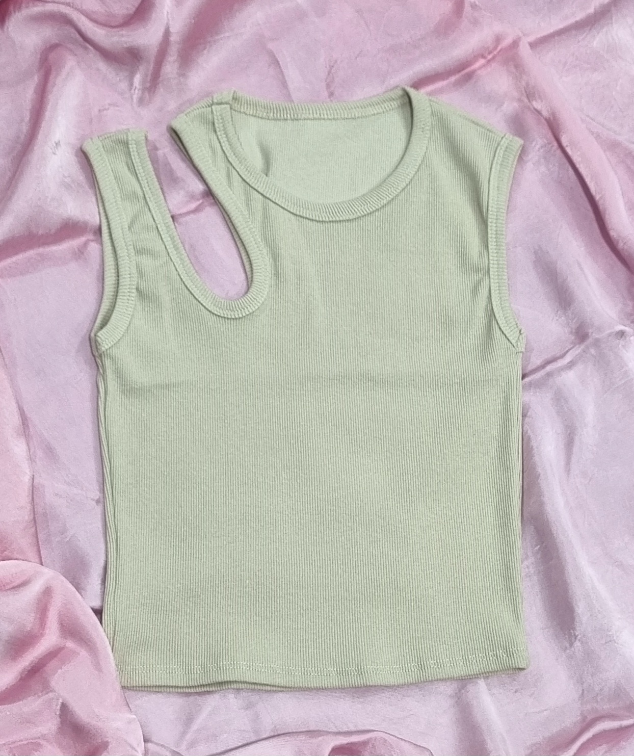 تاپ زنانه حلقه ای مدل اشکی کبریتی ریز